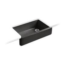 The kingston brass towne single bowl kitchen sink is designed to add classic charm to your kitchen and will complement a variety of both modern and traditional decor schemes. Black Cast Iron Kitchen Sinks You Ll Love In 2021 Wayfair