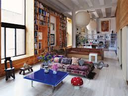 Design ideas for a classic open plan living room in london with a reading nook, beige walls, light hardwood flooring, a standard fireplace, a wall mounted tv and beige floors. Homes Interior Design Decor Diy And More Vogue
