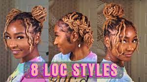 Choose the trendiest medium length hairstyles for men to emphasize those locks of yours as you can go for anything from a quiff to shaggy hair & more! 8 Quick Easy Loc Styles For Short Medium Length Fine Hair Thick Hair Friendly Iamlindaelaine Youtube