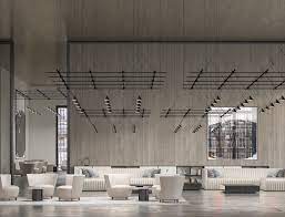sonneman a way of light lobby design hotel interior design lobby interior