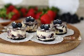 Blueberry Mini Cheesecake Recipe Craft Passion Cheesecake Recipes Mini Cheesecake Recipes Baking Recipes