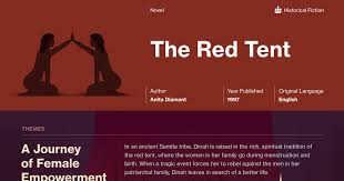 I quite enjoyed the book. The Red Tent Study Guide Course Hero