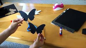 With paper, you can easily think of a cheap artistic creation. Simple Chic Diy Butterfly Wall Decorations Æ¹ Ó Ê' Tamaralisse Dailymotion Video