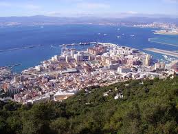 Gibraltar, a british overseas territory, located at the southernmost tip of spain, is a beautiful day trip destination. Gibraltar City From The Rock Photos Diagrams Topos Summitpost