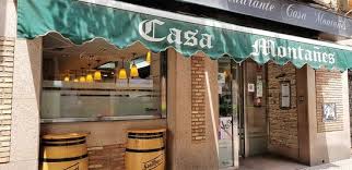 Está a una altitud de entre 202 y 218 msnm y dista unos 5 km del centro de zaragoza. Facade Du Restaurant Fotografia De Casa Montanes Zaragoza Tripadvisor