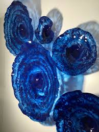 Maybe you would like to learn more about one of these? Cobalt Blue Navy Blue Flowers Wall Art Ceiling Mount Decor Recycled Plastic Interior Design You Pick