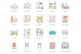 Get the most out of turbocad! Interior Design Icons By Krafted Graphicriver
