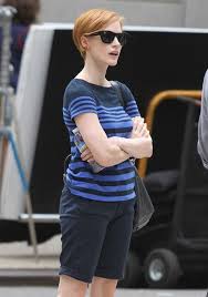 Jessica Chastain Plays Games On Set