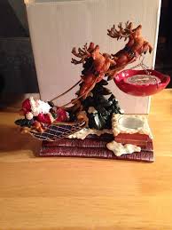 Yankee Candle Tea Light Warmer Tart Burner Christmas Santa Sleigh Vintage Tart Burner Yankee Candle Christmas Candles