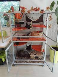Aluminum Fall Rat Cage Theme Critter Nation Look A Like Diy Rat Toys Rat Cage Rat Toys