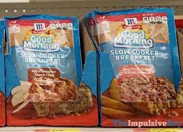Doze for another half hour; Mccormick Good Morning Slow Cooker Breakfast Seasoning Mix Apple Cinnamon French Toast And Peach Cream Baked Oatmeal Jpg The Impulsive Buy