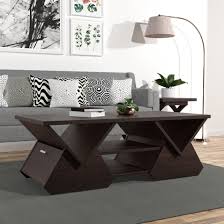 In fact, you probably have never thought about solid wood for added strength and durability. Furniture Of America Fore Modern Espresso Geometric Coffee Table Overstock 9172913