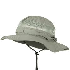 Uv 50 Side Mesh Talson Bucket Hat Grey C411j5zfwgp Hats Bucket Hat Hats For Men