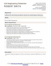Cv examples see perfect cv examples that get you jobs. Civil Engineering Technician Resume Samples Qwikresume