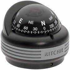 Ritchie Compasses Tr 33 Compass Surface Mount 2 25 Dial Blk Walmart Com Mount Black Compass Navigation