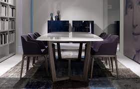 Contemporary Wood And Marble Dining Table Concorde By Emmanuel Gallina Poliform Dining Table Marble Furniture Dining Table Marble Dining Table Set
