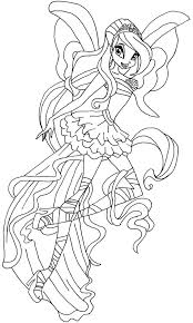 Winx Club Harmonix Bloom Colouring Pages Google Search Cartoon Coloring Pages Fairy Coloring Pages Fairy Coloring