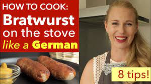 For raw brats, you need to cook them longer so they get completely cooked. How To Cook Bratwurst On Stove German Way How To Pan Fry Bratwurst Youtube