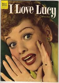 I Love Lucy Comics, from the 1950's!