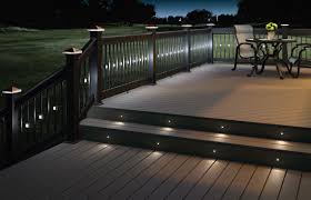 Outdoor Recessed Lighting Deck Decks Backyard Patio Deck Designs Deck Lighting