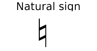 Home » symbols » music. Natural Sign Music Theory