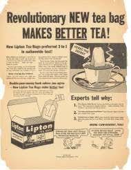 The History Of The Tea Bag Tea History Lipton Tea Bags Tea Bag