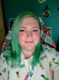 Light teal/green hair for spring : r/FancyFollicles