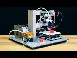 How To Make A 3d Printer At Home Youtube 3d Printer Machine 3d Printer Arduino