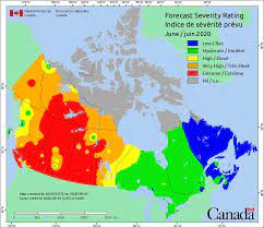 Location and size of the fires burning around the province. Northwest Territories Archives Wildfire Today