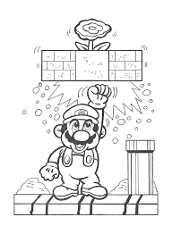 If your child loves interacting. Super Mario Coloring Book Coloring Home