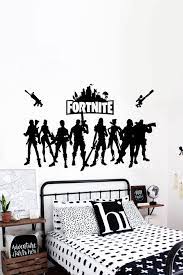 Fortnite Wall Decal Fortnite Vinyl Sticker Gaming Sticker Wall Decal Decor Art Boys Game Room Boys Bedrooms Kids Bedroom Boys