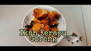 Tumis bawang putih, bawang merah, cabai merah, dan rawit yang sudah dipotong hingga wangi. Ikan Kerapu Goreng Youtube