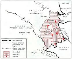 Bukowina Ungarn Kartographie Ahnenforschung