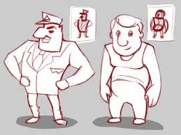 Any tourists, and locals who have been to time square have undoubtedly run into the friendly, menacing cartoon characters who claim the area as their turf. How To Convey Character S Personality Through Shape Variance And Size