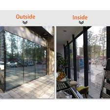 How does one way window film work? Sunice Window Film Silver One Way Vision Mirrored Film Decorative Sticker Decals Heat Reduction Waterproof Privacy 50cmx100cm Decorative Films Aliexpress