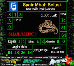 Syair Hk Toto