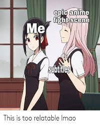 As of now i have a ton of kinda creepy or super action filled animes (like another and black lagoon) and i want to add some funny animes to my list for balance ^_^. The Most Funniest Anime Memes Anime Memes Funny Anime Funny Anime Fight