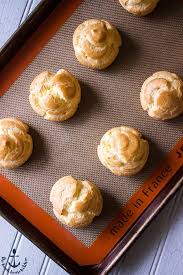 Prepare one small box of instant vanilla, chocolate. Nutella Filled Cream Puffs