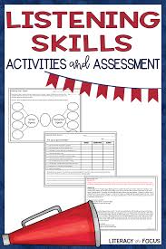 Listening Skills Activity Listening Skills Activities Listening Skills Worksheets Listening Skills