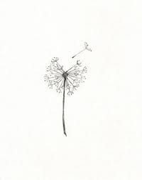 Pin By Sue Logar On Tatoo Ideas Black And White Flower Tattoo White Tattoo Dandelion Tattoo
