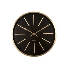 Black And Gold Wall Clock Uk You Ll Love The World Class 60cm Maxiemus Wall Clock At Wayfair Co Uk Great Deals On All Home D Eacute Cor Produc Black Wall Clock Gold Wall Clock Wall Clock