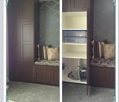 Ikea Cabinets To Hide Sump Pump Basement Makeover Finishing Basement Basement Guest Rooms