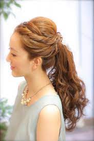 broto hair make専用ページ 二次会 ヘアスタイル 結婚式 ヘアスタイル お呼ばれ ロング 長い前髪 アレンジ