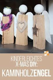 Engel Aus Holzscheiten Selbstgemachtes Weihnachtsgeschenk Kinderleicht Holz Basteln Weihnachten Weihnachten Basteln Engel Selbstgemachte Weihnachtsgeschenke