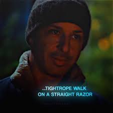 Kendall Roy Rich Succession Street Tightrope Walk