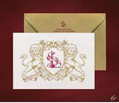 Custom Crest Crest Wedding Invitations Luxury Wedding Invitations Design Medieval Wedding