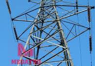 132KV Single circuit line steel tower - Qingdao Megatro ...