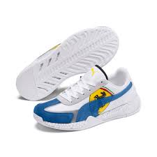 Basket Ferrari Speed Hybrid Wht Galaxy Blue Rosso Corsa Puma Collection Scuderia Ferrari Puma France Pinkferrari Basket Homme Ferrari Ferrari Laferrari