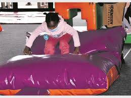 Learners show off their athletic abilities