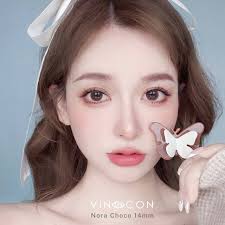 Vinscon Yana Brown 14.2mm #lens #vinscon #美瞳